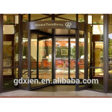 Crystal 3 Wings Automatic Revolving Door Top Quality